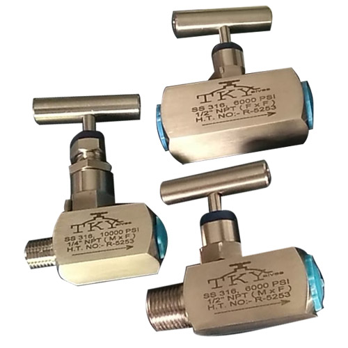 S.S Needle Valve 1000#, 3000#, 6000# & 10000# F/F, M/F