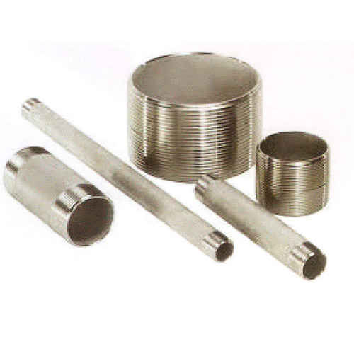 S.S Long Pipe Nipple & Close ERW & SMLS A182 316L, SCH10, SCH40, SCH 80
